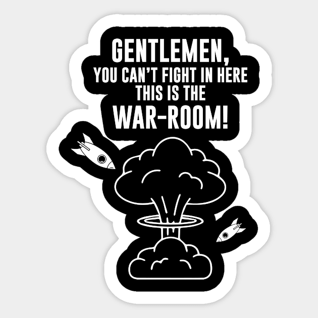 Gentlemen Fight in WAR Room Sticker by Bhagila